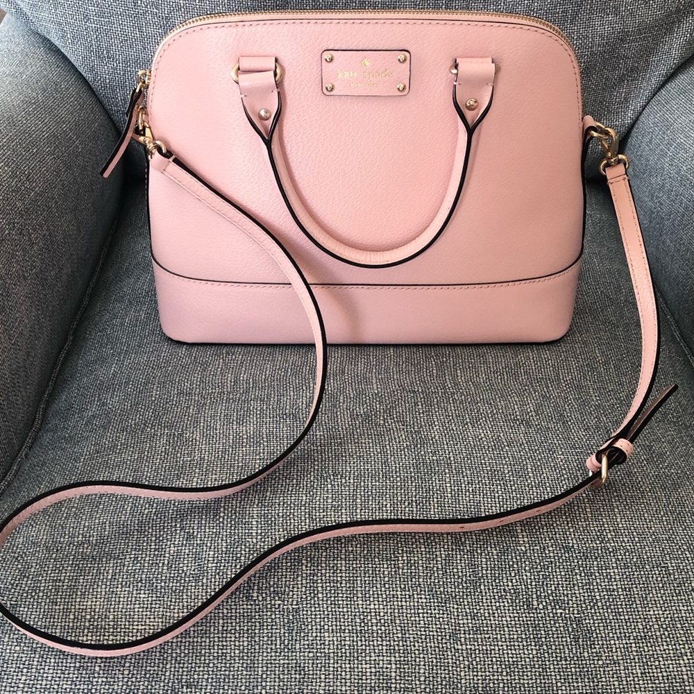 Kate Spade purse, light pink, excellent condition!